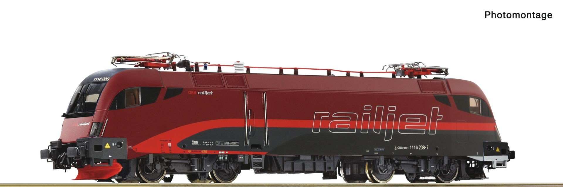 E-Lok 1116 238-7 "Railjet"