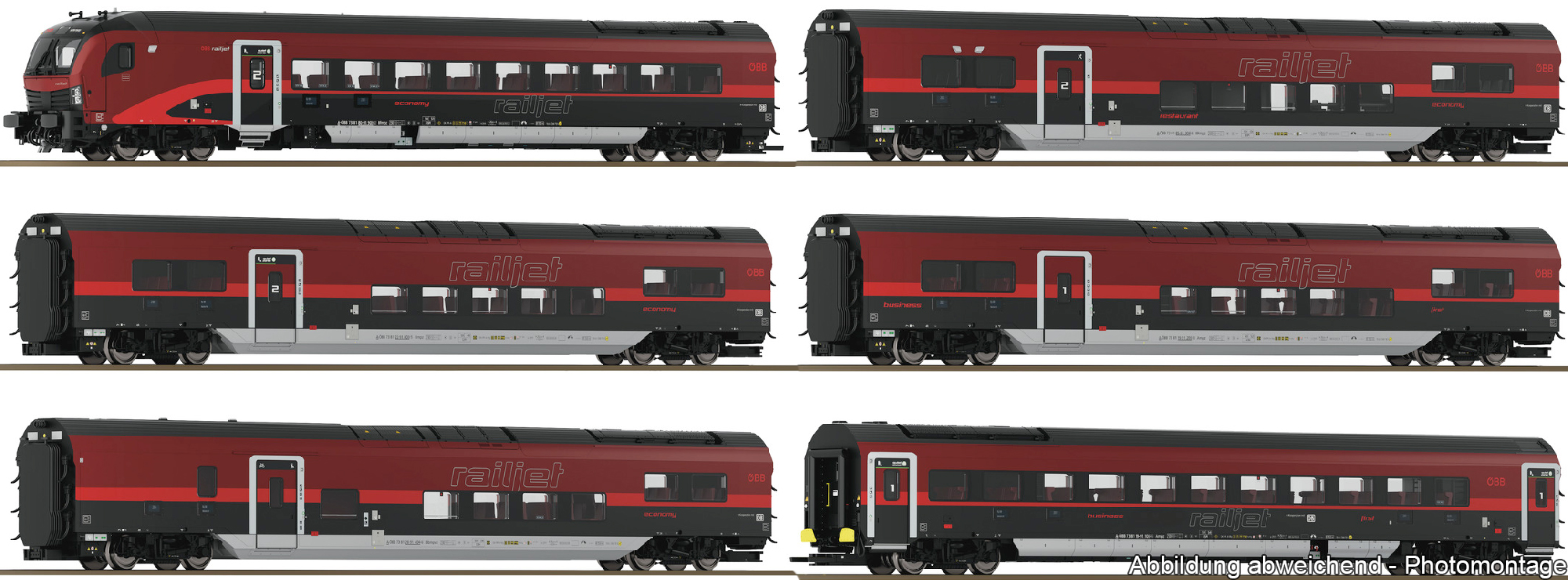 Regiojet-Waggons